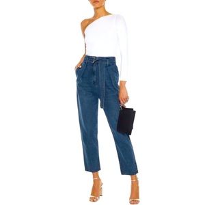 New IRO Pablo High-Waisted Jeans 27 but oversized
